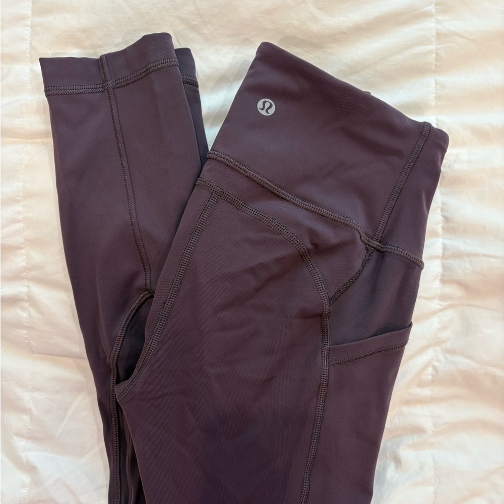 lululemon athletica Dark Purple Leggings